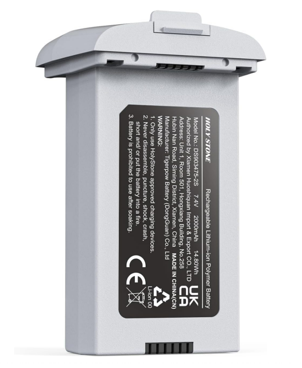 Holy Stone ドローン HS360D/HS360E用バッテリー 2500mAh スペアパーツ